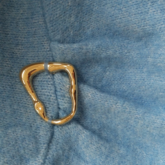 Zara asymmetric knit sweater - Picture 14 of 15